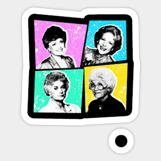 The Golden Girls Spinoffs Sticker